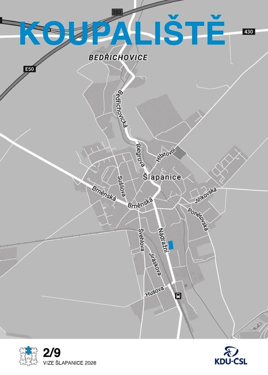 2/9 Koupaliště ve Šlapanicích